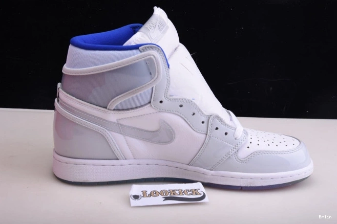 Bmlin Racer High Retro Jordan CK6637-104 Air Zoom 1 Blue White 0716